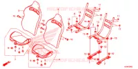 SELLE pour Honda TALON 1000 R 2020