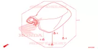 SELLE pour Honda FOURTRAX 420 RANCHER 4X4 AT IRS EPS ESP 2020
