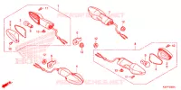 CLIGNOTANT pour Honda CB 300 POLICE -DK- 2019