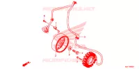 ALTERNATEUR pour Honda CB 650 F ABS 2016
