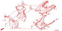 MARCHE PIEDS pour Honda ANC 110 ICON CYBER COMBI 2008