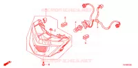 PHARE pour Honda ANC 110 ICON CYBER COMBI 2008