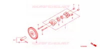 POMPE A HUILE pour Honda ANC 110 ICON CYBER COMBI 2008