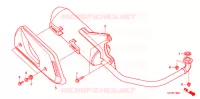 SILENCIEUX D'ECHAPPEMENT pour Honda ANC 110 ICON CYBER COMBI 2008