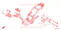 CADRE pour Honda ANC 110 ICON SPORT 2008