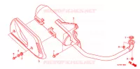 SILENCIEUX D'ECHAPPEMENT pour Honda ANC 110 ICON SPORT 2008