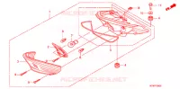 FEUX  (3) pour Honda WAVE 125 X 2008