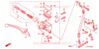 MAITRE CYLINDRE DE FREIN AVANT pour Honda WAVE 125 X 2008