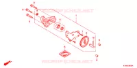 POMPE A HUILE pour Honda WAVE 125 X 2008