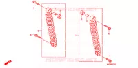 AMORTISSEUR ARRIERE pour Honda AIRBLADE 110 2011