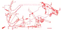 GUIDON   CARENAGE pour Honda AIRBLADE 110 2011