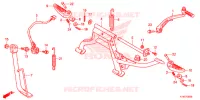 BEQUILLES / REPOSE PIEDS pour Honda SCOOPY 110 2016