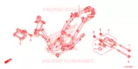 CADRE pour Honda SCOOPY 110 2016