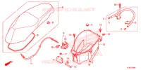SELLE pour Honda SCOOPY 110 2016