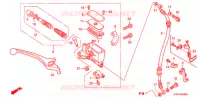 MAITRE CYLINDRE DE FREIN AVANT pour Honda WAVE 125 2005