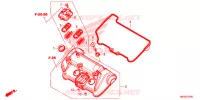 COUVRE CULASSE pour Honda AFRICA TWIN 1100 DCT 2020