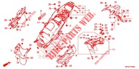 GARDE BOUE ARRIERE (CRF1100A/AL/D/DL) pour Honda AFRICA TWIN 1100 DCT 2020