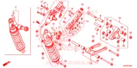 AMORTISSEUR ARRIERE pour Honda AFRICA TWIN 1100 DCT LOWER 2020