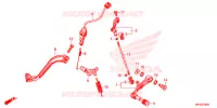 PEDALE pour Honda AFRICA TWIN 1100 DCT LOWER 2020