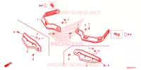 PROTEGES MAINS pour Honda AFRICA TWIN 1100 DCT LOWER 2020