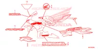 AUTOCOLLANTS (1) pour Honda CBR 1000 RR 2020