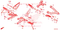 REPOSE PIED pour Honda CBR 1000 RR 2020