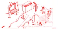 BATTERIE pour Honda GL 1800 GOLD WING TOUR DCT 2020