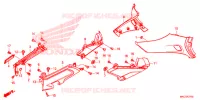 COUVERCLES LATERAUX pour Honda GL 1800 GOLD WING TOUR DCT 2020