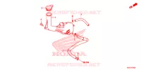 VASE D'EXPANSION pour Honda SH 150 ABS D 3ED 2020