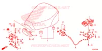 SELLE pour Honda SUPER CUB 125 ABS 2019