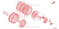 EMBRAYAGE pour Honda SUPER CUB 125 ABS 2020