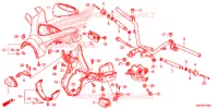 GUIDON   CARENAGE pour Honda SUPER CUB 125 ABS 2020