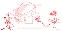 SELLE pour Honda SUPER CUB 125 ABS 2020