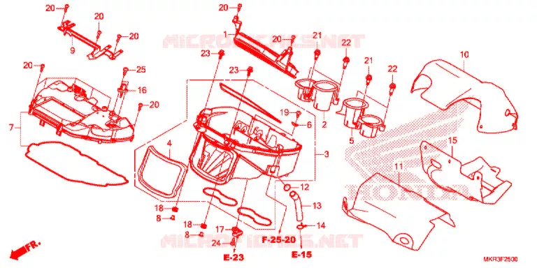 FILTRE A AIR Honda MOTO 1000 CBR 2021  CBR1000STM