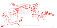LEVIER DE GUIDON   CABLE   COMMODO pour Honda CBR 500 R ABS 2020