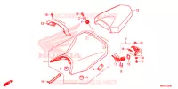 SELLE pour Honda CBR 500 R ABS 2020
