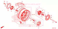 ROUE ARRIERE pour Honda CBR 650 R 2020