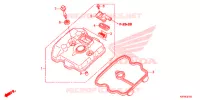 COUVRE CULASSE pour Honda REBEL 300 ABS 2020