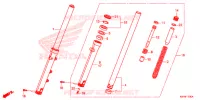 FOURCHE pour Honda REBEL 300 ABS 2020