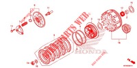 EMBRAYAGE (CMX300/CMX300A'20) pour Honda REBEL 300 ABS 2020