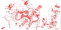 RESERVOIR A CARBURANT   POMPE A ESSENCE (CRF1100A/D) pour Honda AFRICA TWIN 1100 2020