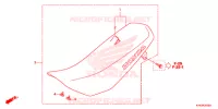 SELLE pour Honda CRF 110 2019
