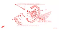 ROUE AVANT pour Honda CRF 110 2020