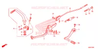 PEDALE pour Honda CRF 125 F BIG WHEELS 2020