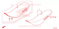 SELLE pour Honda CRF 125 F 2020