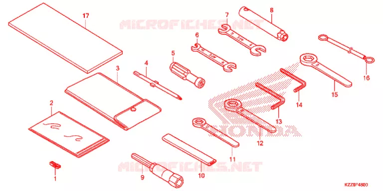 OUTIL Honda MOTO 250 CRF 2020  CRF250LL