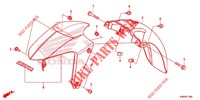 GARDE BOUE AVANT pour Honda RS 150 R V4 2021
