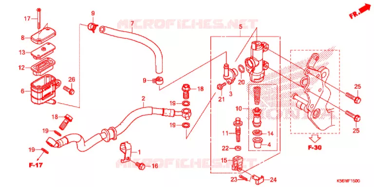 CYLINDRE Honda MOTO 150 RS 2020  FS150FL