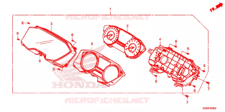 COMPTEUR  Honda SCOOTER 300 FORZA 2020  NSS300AL