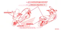 AUTOCOLLANTS pour Honda FORZA 300 ABS 2020
